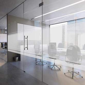 vinilo para cristales de oficina