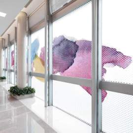 vinilo microperforado para cristales