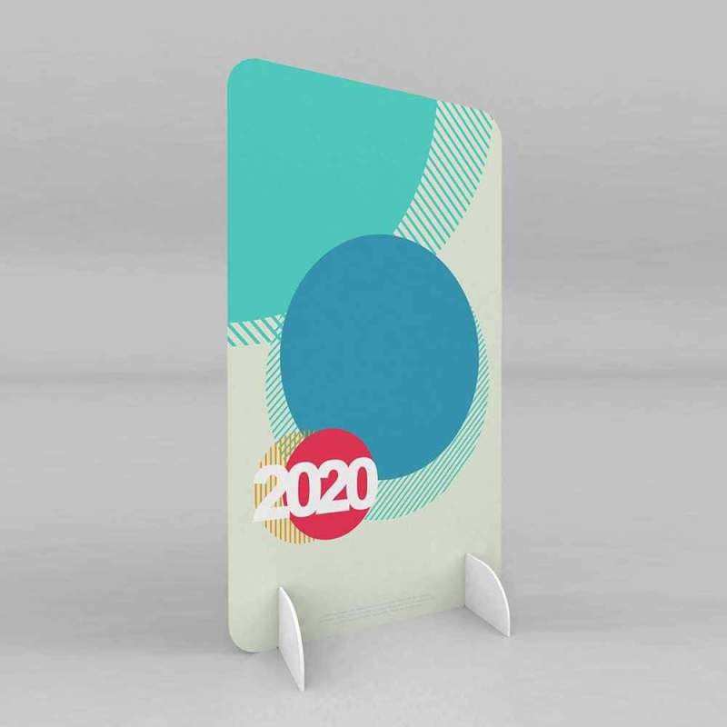 totem de carton pluma impreso