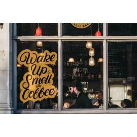 cartelería promocional escaparate